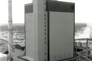 Boiler house siding