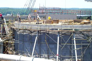 Tank scaffold - Belews Creek